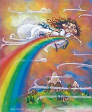 Rainbow Painter illustration